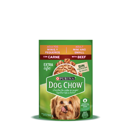 PURINA® DOG CHOW® WET FOOD ADULT MINIS AND SMALL WITH MEAT