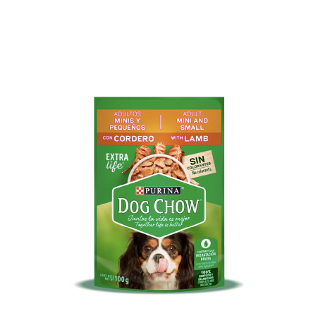 PURINA® DOG CHOW® WET FOOD ADULTS MINIS AND SMALL SIZES WITH LAMB