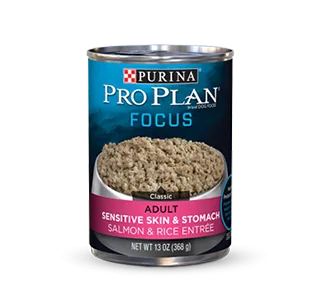 Purina® Pro Plan® Focus Adult Sensitive Skin & Stomach Salmon & Rice Entrée
